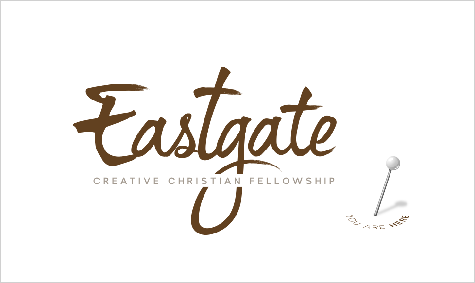 Eastgate Creative Christian Fellowship Logo Image with Pin